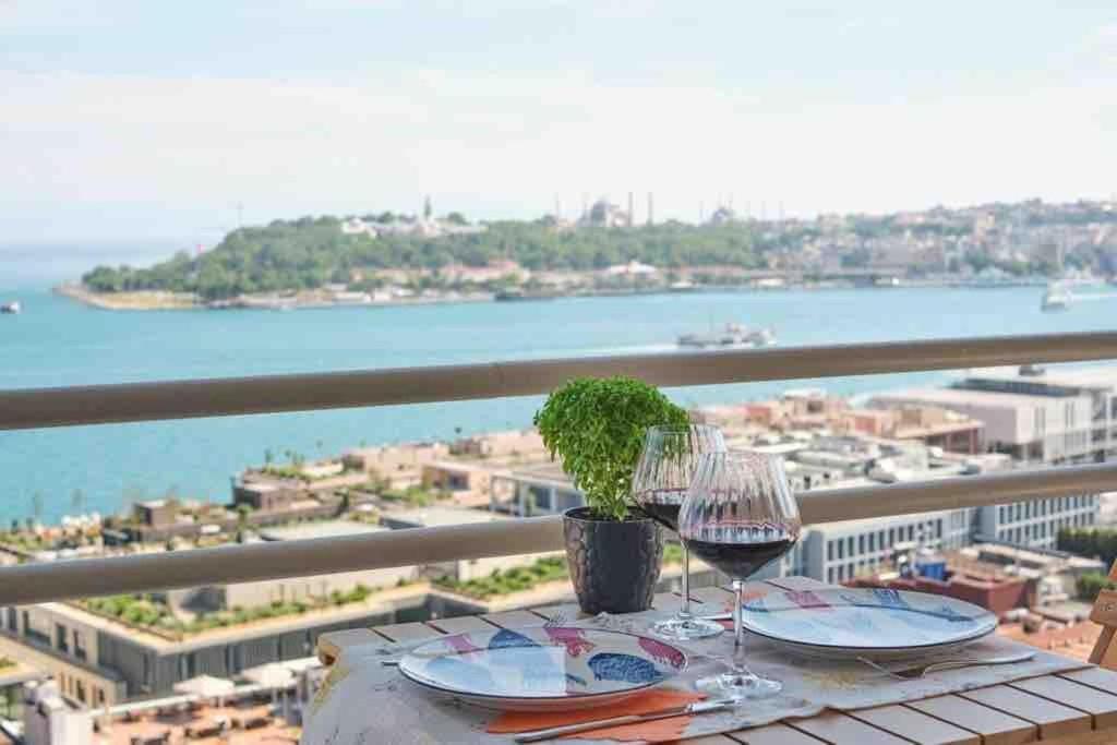 A Million Dollar View In The Heart Of The City Isztambul Kültér fotó